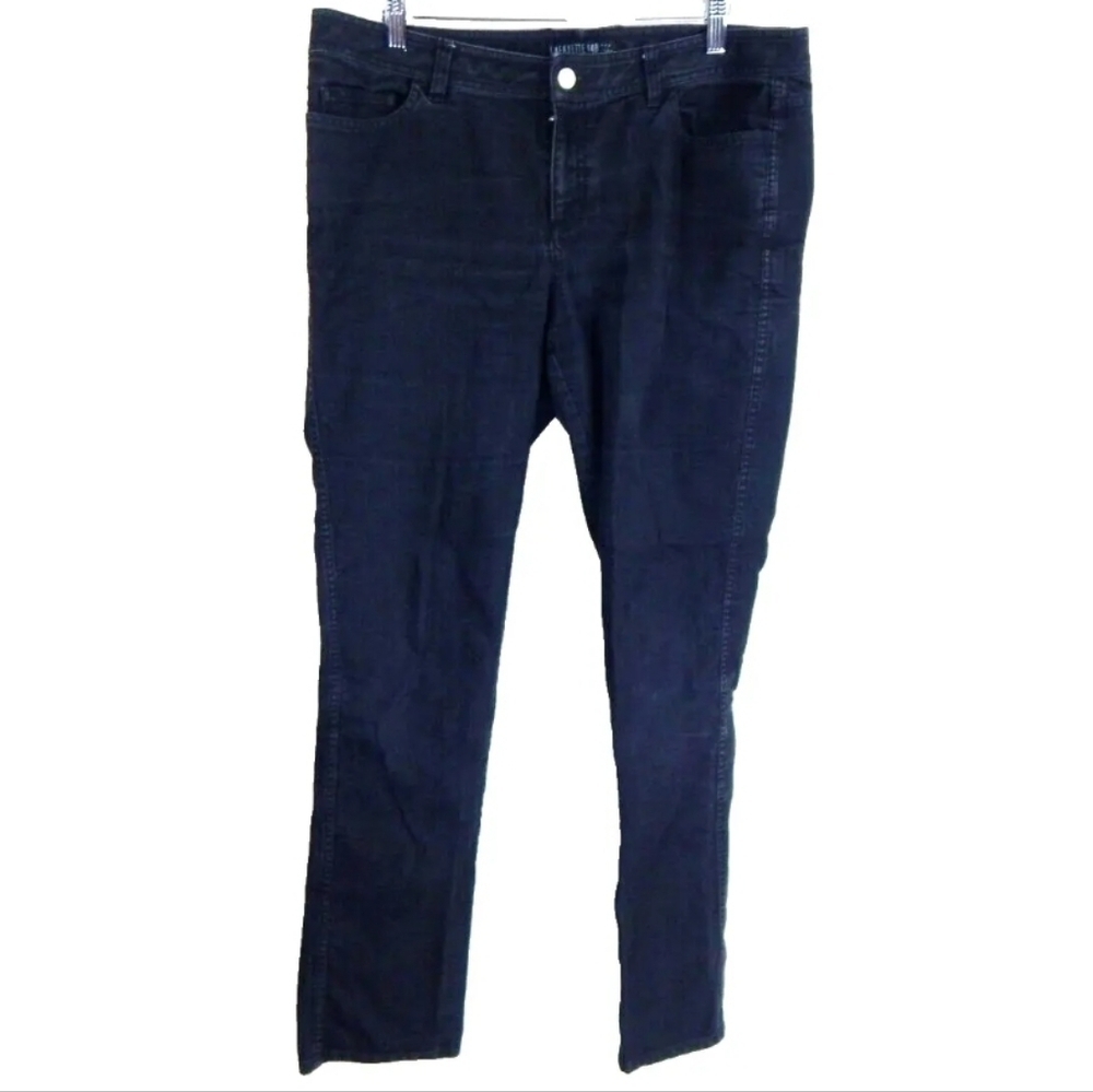 Lafayette 148 Slim Skinny Jeans Washed Black
